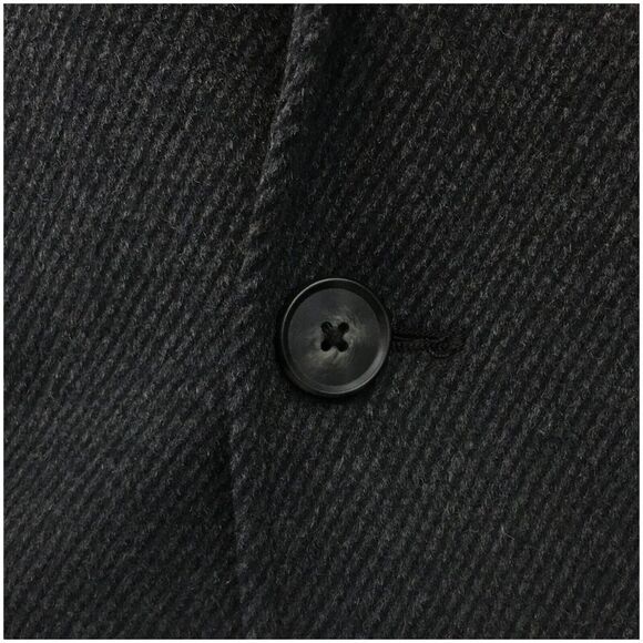 EGARA Mens Overcoat‎ Long Coat Jacket Wool Size 40L Sport Casual Blazer - Picture 9 of 12